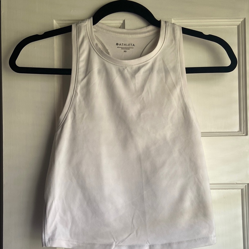 Athleta White Tank Top